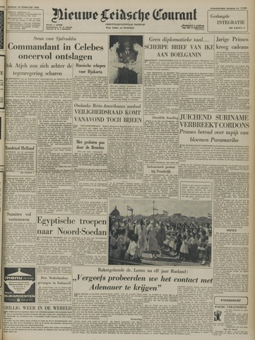 Nieuwe Leidsche Courant 1958-02-18