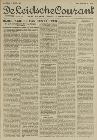 Leidsche Courant 1942-04-27