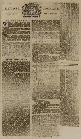 Leydse Courant 1810-01-22