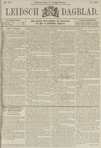 Leidsch Dagblad 1888-08-04