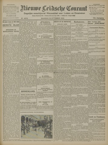 Nieuwe Leidsche Courant 1933-09-18