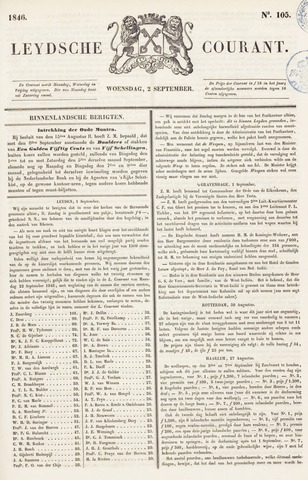 Leydse Courant 1846-09-02