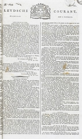 Leydse Courant 1833-11-06