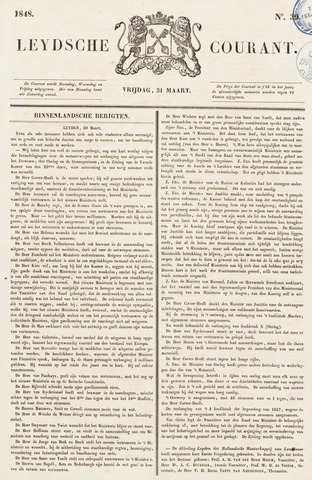 Leydse Courant 1848-03-31