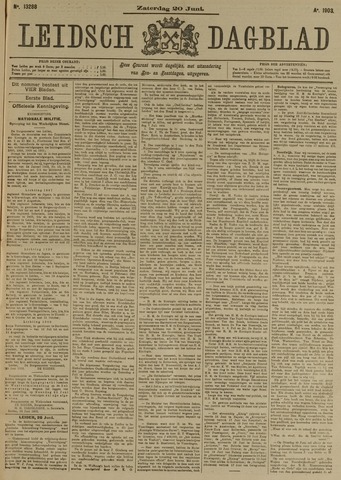 Leidsch Dagblad 1903-06-20