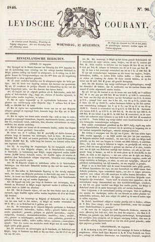 Leydse Courant 1846-08-12