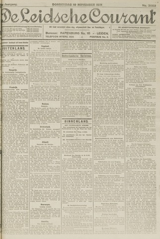 Leidsche Courant 1921-11-10