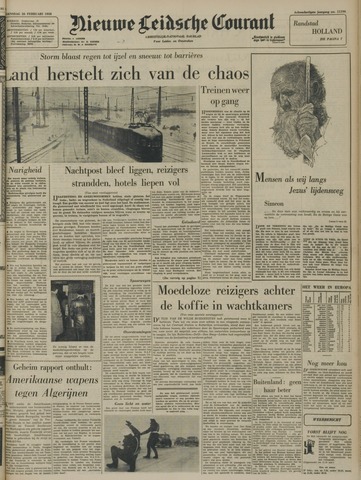 Nieuwe Leidsche Courant 1958-02-26