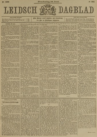 Leidsch Dagblad 1903-06-18