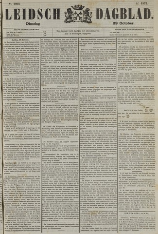 Leidsch Dagblad 1872-10-29