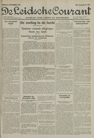Leidsche Courant 1939-09-05