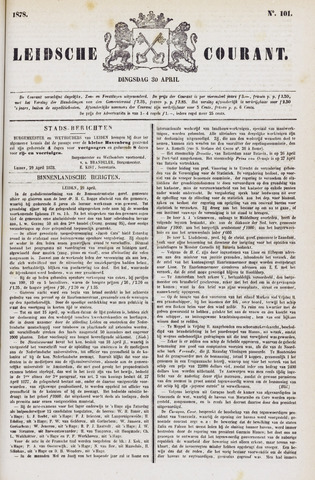 Leydse Courant 1878-04-30