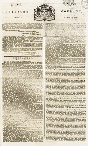 Leydse Courant 1840-12-25