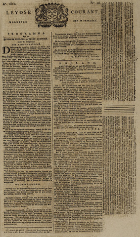 Leydse Courant 1810-02-28
