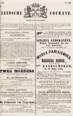 Leydse Courant 1874-11-30