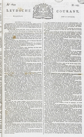 Leydse Courant 1833-10-28
