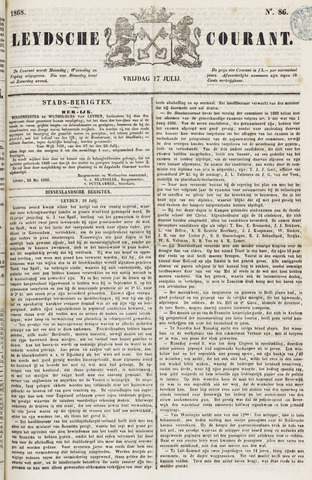 Leydse Courant 1868-07-17
