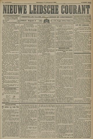 Nieuwe Leidsche Courant 1925-08-17