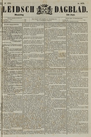 Leidsch Dagblad 1872-06-24