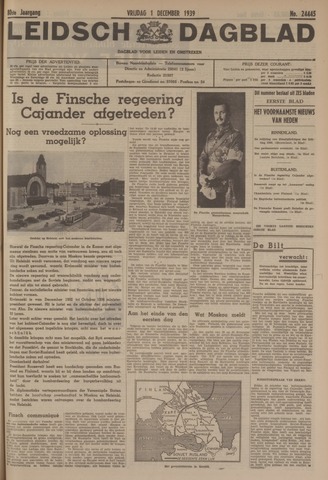 Leidsch Dagblad 1939-12-01