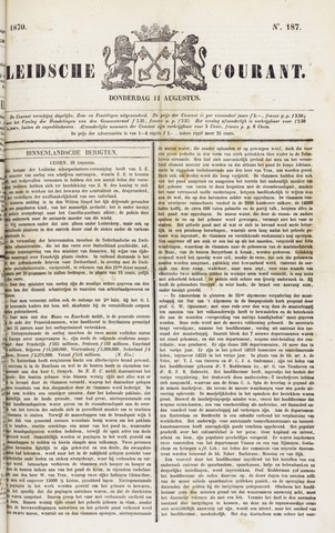 Leydse Courant 1870-08-11