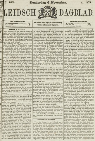 Leidsch Dagblad 1879-11-06
