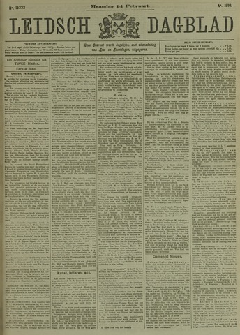 Leidsch Dagblad 1910-02-14