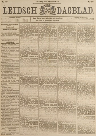 Leidsch Dagblad 1898-12-27