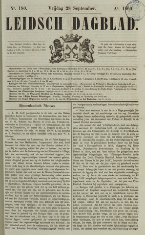 Leidsch Dagblad 1860-09-28