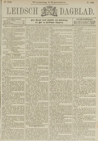 Leidsch Dagblad 1888-09-05