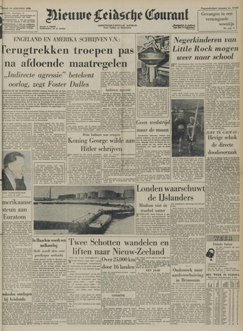 Nieuwe Leidsche Courant 1958-08-19