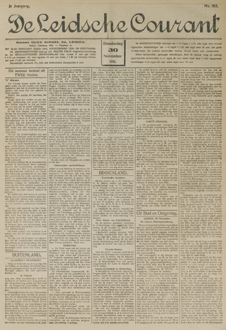 Leidsche Courant 1911-11-30