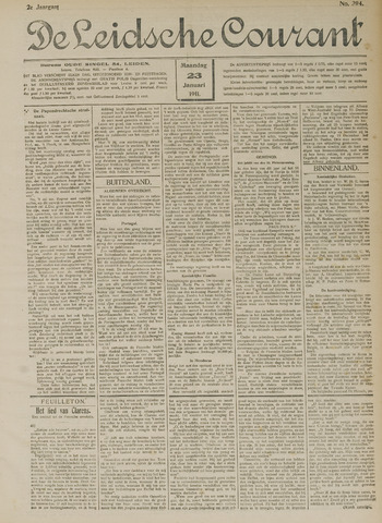 Leidsche Courant 1911-01-23