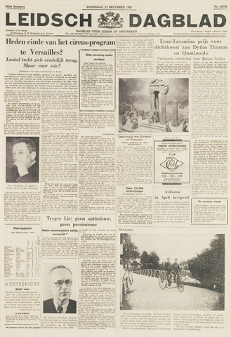 Leidsch Dagblad 1953-12-23