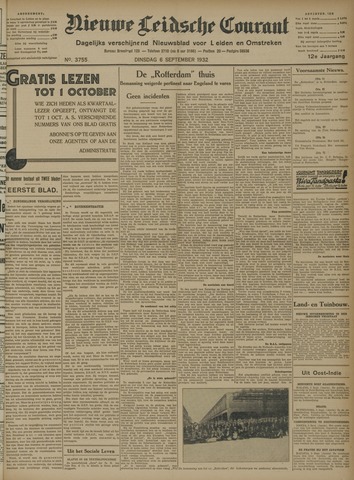 Nieuwe Leidsche Courant 1932-09-06