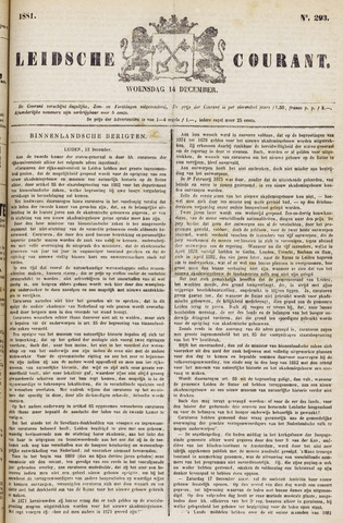 Leydse Courant 1881-12-14