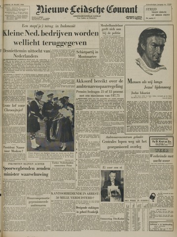 Nieuwe Leidsche Courant 1958-03-29