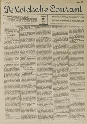 Leidsche Courant 1911-04-15