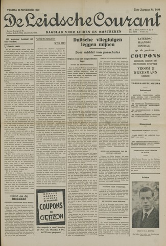 Leidsche Courant 1939-11-24