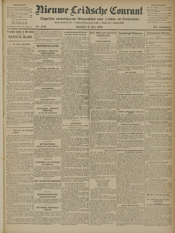 Nieuwe Leidsche Courant 1932-07-15
