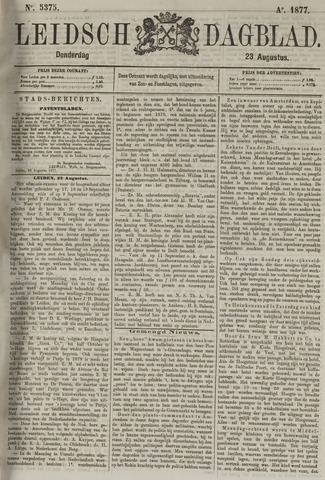 Leidsch Dagblad 1877-08-23