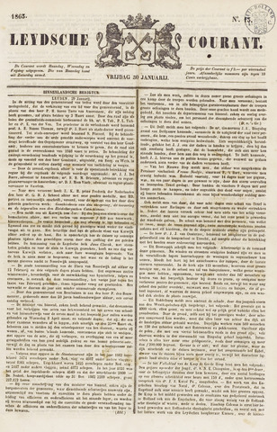 Leydse Courant 1863-01-30