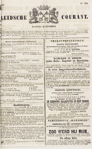 Leydse Courant 1874-11-23