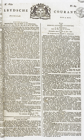 Leydse Courant 1833-05-29