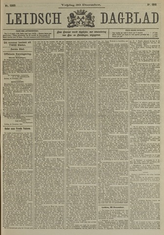 Leidsch Dagblad 1910-12-30