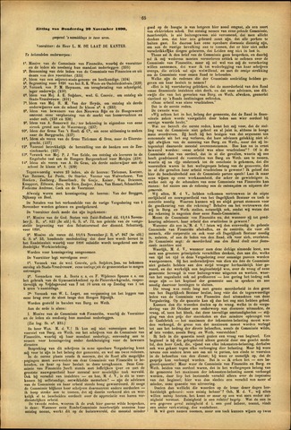 Handelingen van de Raad 1890-11-20