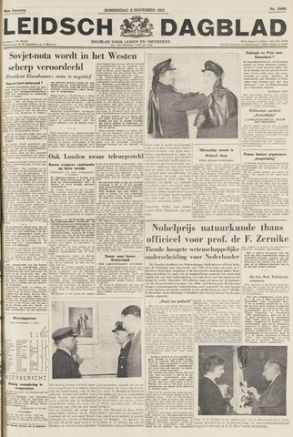 Leidsch Dagblad 1953-11-05