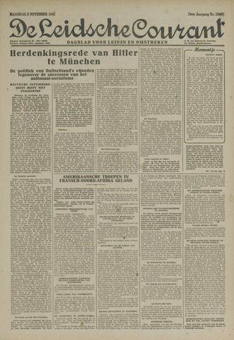 Leidsche Courant 1942-11-09