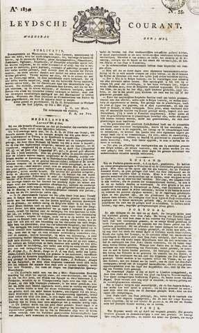 Leydse Courant 1834-05-07