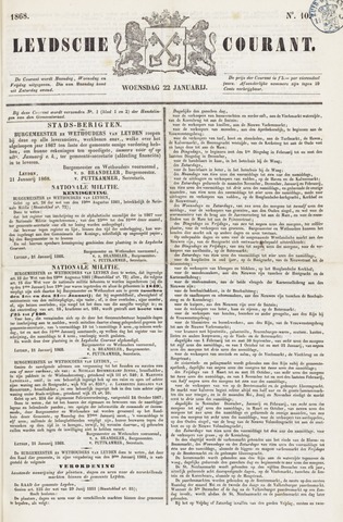 Leydse Courant 1868-01-22